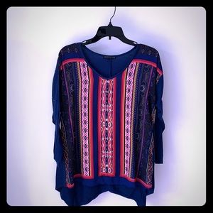 3/4 sleeve shirt small signature studio